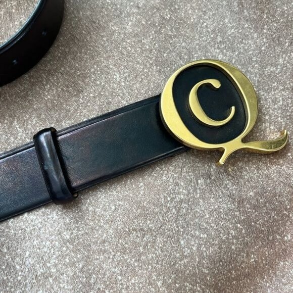Alexander McQueen Q Belt Logo Buckle main image 7